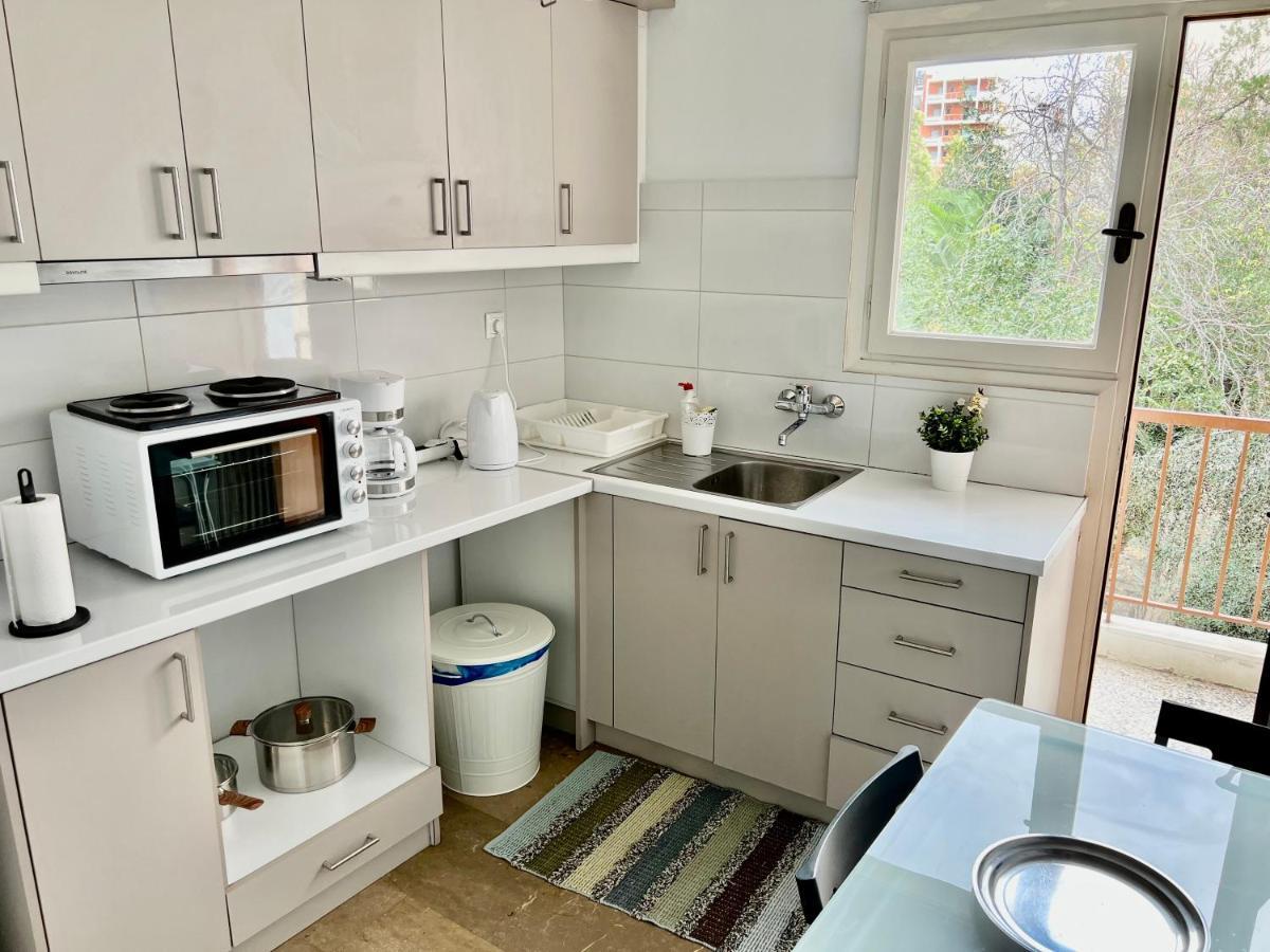 Agios Eleftherios Metro St. 2 Bedrms 4 Pers. Flat أثينا المظهر الخارجي الصورة