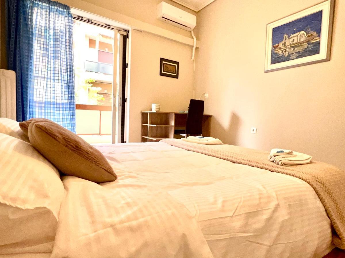 Agios Eleftherios Metro St. 2 Bedrms 4 Pers. Flat أثينا المظهر الخارجي الصورة