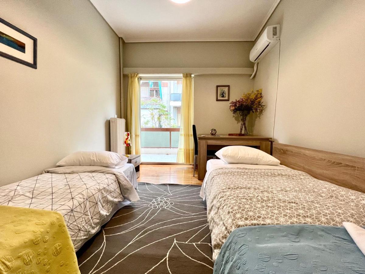 Agios Eleftherios Metro St. 2 Bedrms 4 Pers. Flat أثينا المظهر الخارجي الصورة